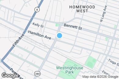 Map image of the property - 6907 Hamilton Ave