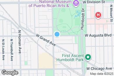 Map image of the property - 3145 W Augusta Blvd