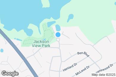 Map image of the property - The Oaks at Lake Jackson