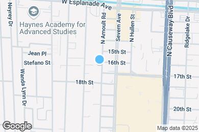 Map image of the property - 3320 N Arnoult Rd