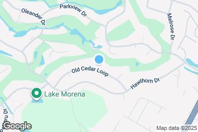Map image of the property - 176 Old Cedar Loop