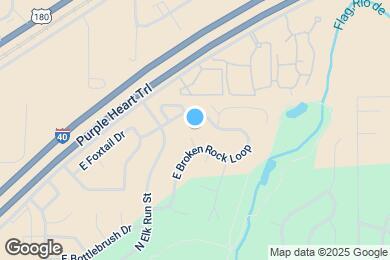 Map image of the property - 4172 E Broken Rock Loop