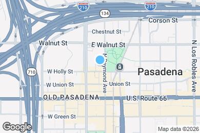 Map image of the property - 125 N Raymond Ave