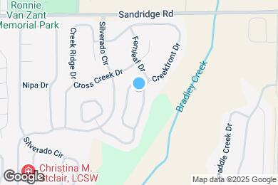 Map image of the property - 2532 Creekfront Dr