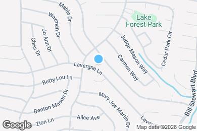 Map image of the property - 892 Lavergne Ln