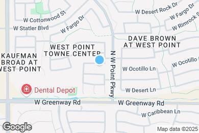 Map image of the property - 13541 W Ocotillo Ln