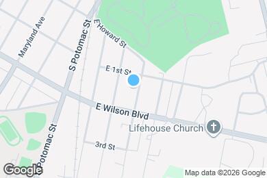Map image of the property - 917 Rose Hill Ave