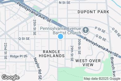 Map image of the property - 2803 Q St SE