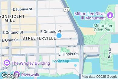 Map image of the property - 417 E Ohio St