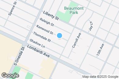 Map image of the property - 1071 Kenwood St