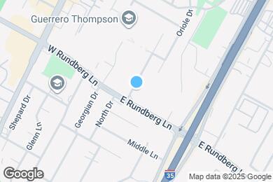 Map image of the property - 9407 N Creek Dr