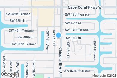 Map image of the property - 5004 Chiquita Blvd S