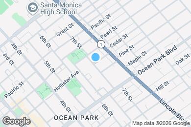 Map image of the property - 702 Cedar St