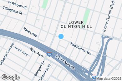 Map image of the property - 184 Hawthorne Ave