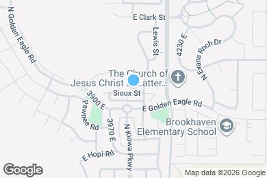 Map image of the property - 4049 Sioux St