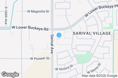 Map image of the property - 2929 S 162nd Ln