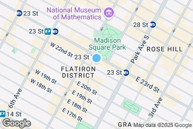 Map image of the property - 5 E 22nd St