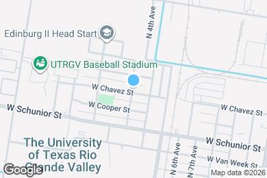 Map image of the property - 1006 N Abbey Ave