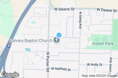 Map image of the property - 2317 W Skyler Dr
