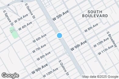 Map image of the property - 717 S Pine St