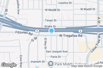 Map image of the property - 516 W Tregallas Rd