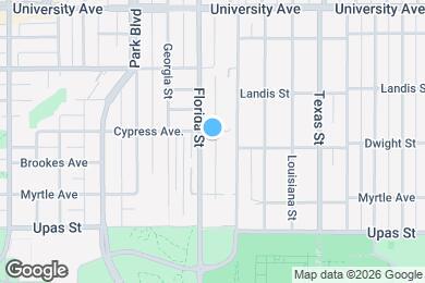 Map image of the property - 2019 Cypress Ave