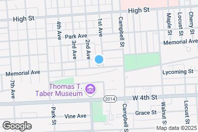Map image of the property - 844 Memorial Ave