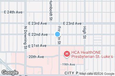 Map image of the property - 2145 Franklin St