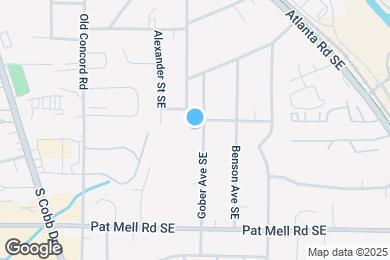 Map image of the property - 1956 Gober Ave SE