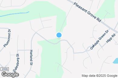 Map image of the property - 6816 Wandering Creek Dr