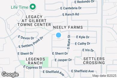Map image of the property - 514 E Kyle Ct
