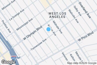 Map image of the property - 2238 Veteran Ave