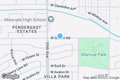 Map image of the property - 5807 W Osborn Rd