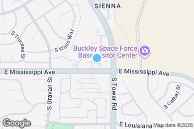 Map image of the property - 1080 S Yampa St