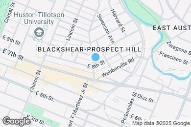 Map image of the property - 2204 E 8th St