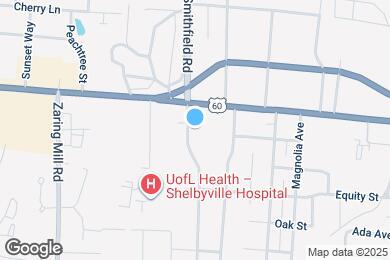 Map image of the property - 515 Ashland Ave
