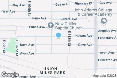 Map image of the property - 11002 Nelson Ave