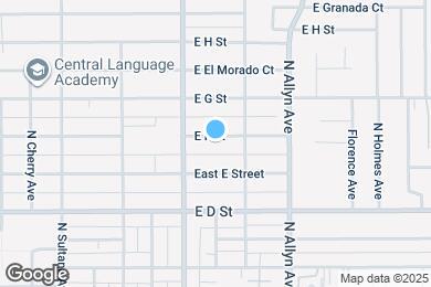 Map image of the property - 734 E F St