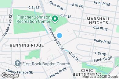 Map image of the property - 4732 Benning Rd SE