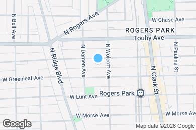 Map image of the property - 1919 W Estes Ave