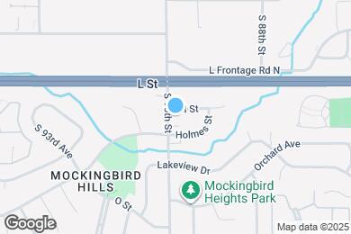 Map image of the property - Oakstone Apartments