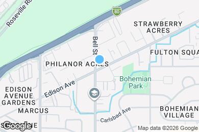 Map image of the property - 2301 Edison Ave