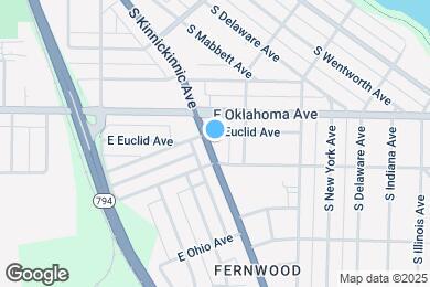Map image of the property - 3140 S Kinnickinnic Ave