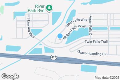 Map image of the property - 1823 Ribbon Falls Pkwy