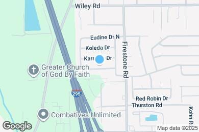 Map image of the property - 7205 Eudine Dr S