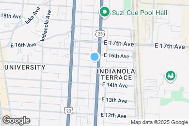 Map image of the property - 1793 1/2 N 4th St