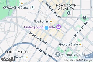 Map image of the property - 87 Peachtree St SW