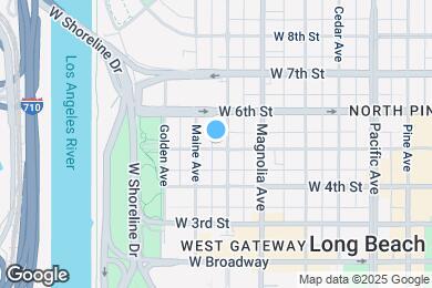 Map image of the property - 615 W 5th St