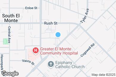 Map image of the property - 1801 1/2 Tyler Ave