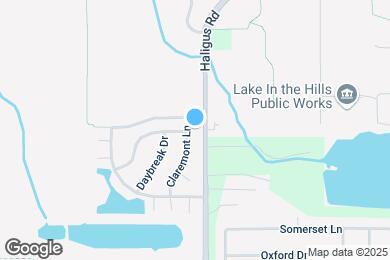 Map image of the property - 2422 Claremont Ln